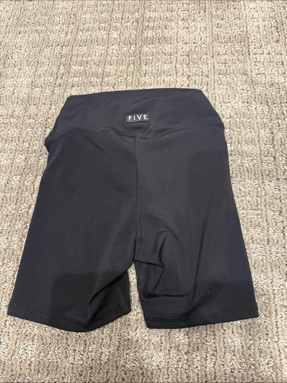 High-Waist Black kids dance  Bike Shorts